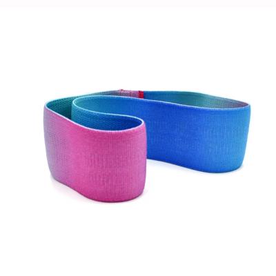 China Durable Elastic Hip Band Factory Price Polyester Fiber Fitness Band With Sturdy For Indoor And Outdoor for sale