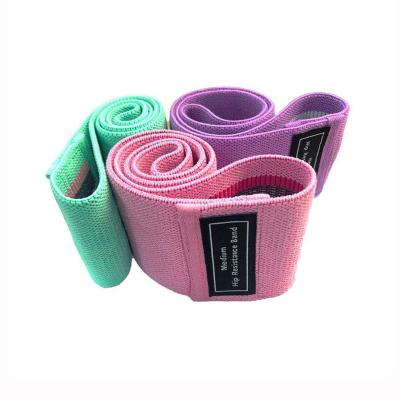 China 2021 Durable High Quality Hip Band Black Elastic Band Yoga New With Sturdy For Strength Training for sale