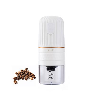 China Household Amazon Success Low Noise Adjustable Coarse Coffee Bean Grinder Electric Espresso Coffee Automatic Grinder for sale