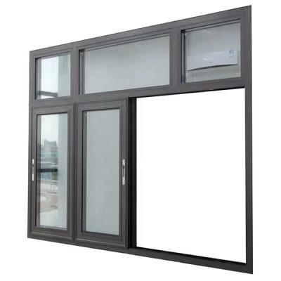 China High quality magnetic screen sealing system extruded aluminum alloy window and door system for sale