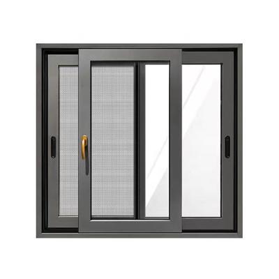 China Magnetic Broken Screen 108 Bridge Window Screen Integrated Casement Window Folding Opening for sale