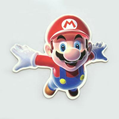 China Colorful Eco-friendly Hot Selling Cartoon Mario Fridge Magnet Promotion Gift Decoration or Souvenir Custom Magnetic Gift Magnetic Stickers for sale