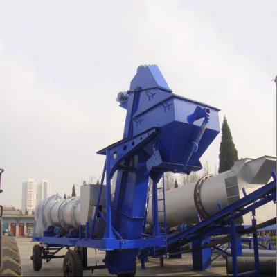 China YDHB40 40TPH Mobile Asphalt Hot Mix Plant Continuous Plant for sale