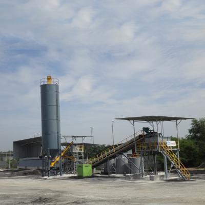 China Mixing Chiller WCBD600 600tph Stabilized Soil Water Mixing Concrete Batching Plant for sale