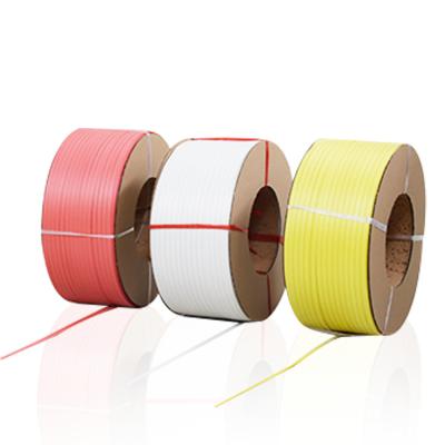 China Yongsheng factory wholesale custom polypropylene packing machine tying roll pp tying tape for manual or machine packing for sale