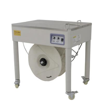 China Automatic food strapping machine pp/pet strapping machine for carton packing for sale