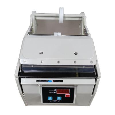 China Wholesale Custom Food Dispenser Automatic Manual Labeling Flat With Count Function Automatic Wire Label Stripping Machine for sale