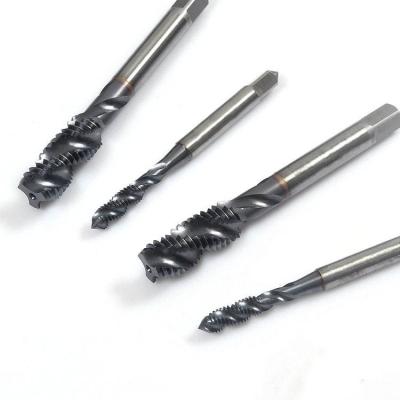 China Wholesale Spiral Tools Spiral Pipe Making Spline Machine Thread Taps Tool Long Spiral Binding Machine Spiral Headed Taps for sale