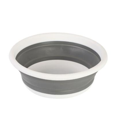 China Sustainable Large Portable Collapsible Collapsible Dish Tub Lavatory Plastic Basin for sale