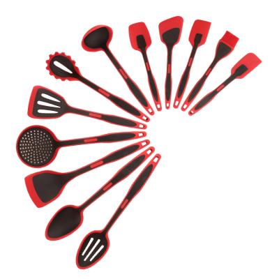 China Sustainable Kitchen Tools Newest 12 Piece Non-Stick Silicone Cooking Tools Silicone Kitchen Utensils Set for sale