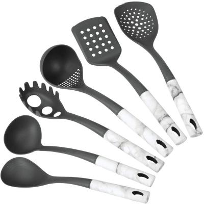 China Factory Price Sustainable Best Selling 100% Eco-friendly Cooking Tools 6Pcs Silicone Kitchen Utensils Sets for sale