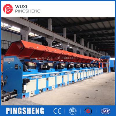 China Carbon steeel wire pipe tube drawing machine for making piep and spouting cored wire for sale