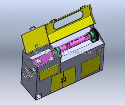 China Low / High Carbon Steel Wire China Top Sale Mechanical Scaling Row Brush Machine for sale