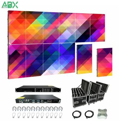 China Indoor 500x500mm Indoor Outdoor Giant Stage Background Led Video Wall P2.6 P2.9 P3.91 P4.81 Seamless Splicing Rental LED Display Screen for sale