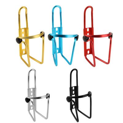 China Bicyle Bicycle Water Bottle Holder Rack Aluminum Alloy MTB Bike Kettle Holder Cycling Portable Dustproof Recycling Part for sale