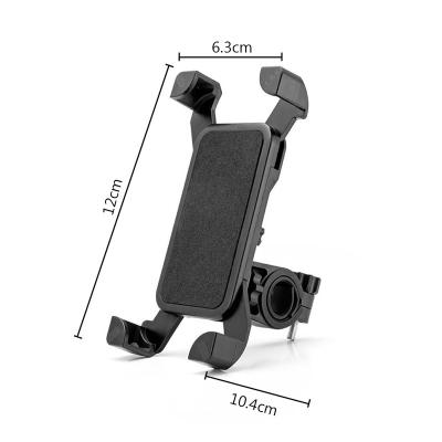 China Bicyle Mobile Phone Holder Mount Bicycle Phone Navigation Bracket Moto Handlebar Aluminum Alloy Bike Fixed Holder for sale