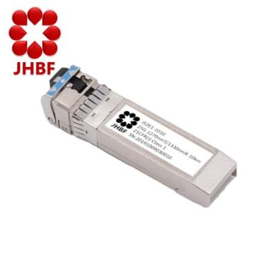 China FTTX 1.25g compatible 1550nm/1310 20km 1000base-bx industrial SFP for switch poe router for sale