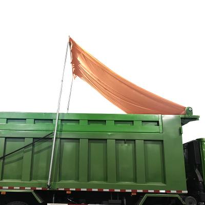 China Building Material Stores Waterproof Tarp Cover - Auto Tarp for Truck Truck Cover - Manure Tipper System - Customizable for sale