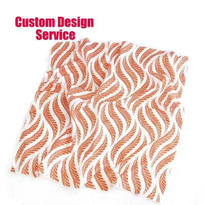 China Custom LOGO Print Square Cotton Scarf Headband Paisley Bandana for Daily Wear for sale