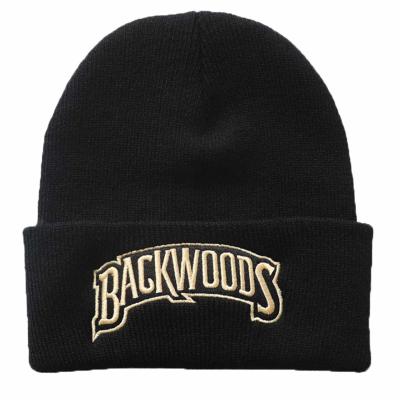 China Breathable Wholesale Winter Accessories Unisex Winter Hat Knit Fashion Acrylic Knitted Custom Beanie Hats for sale