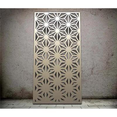 China Environmental Friendly Metal Aluminum Decorative Panels OFDT Interior Exterior Laser Cut Screen Designs With Powder for sale