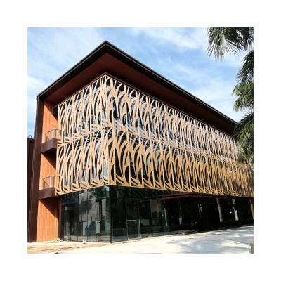 Cina Environmental Friendly OFDT Powder Finish Aluminum Coated Decorative Laser Cut Privacy Fencing Panel in vendita