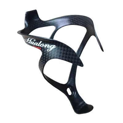 China HuaIong carbon fiber carbon fiber bicycle bottle cage mountain bike bottle cage bicycle water bottle holder new for sale