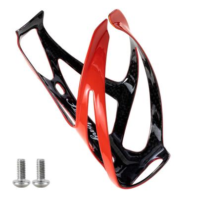 China Carbon Fiber Bottle Cage Hualong Carbon Fiber Bicycle Bottle Cage Mountain Bike Bottle Cage Bicycle Water Cup Holder New for sale