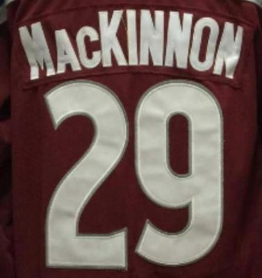 China Shirts & Colorado National Hockey Jersey Nathan MacKinnon Best Quality Stitched Tops for sale