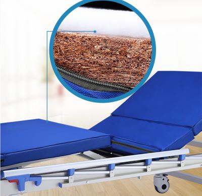 China Hot Selling Metal Mobile Medical Bed For Medical Examination Paralyzed Bed With Drawers for sale