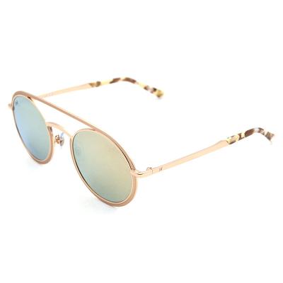 China Wholesale Fashion Sunglasses Factory Price Bridge Fancy Ladies Metal Outdoor High Quality Sunglasses Double Eyewear for sale