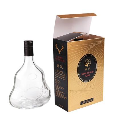 China Custom Logo Luxury Wine Product Packaging Box Recyclable for sale