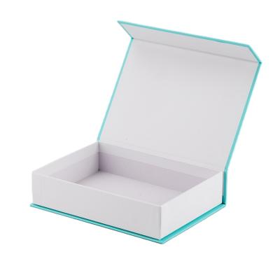 China Recyclable Luxurious Book Style Magnetic Box For Jewelry Gift Box Packaging for sale