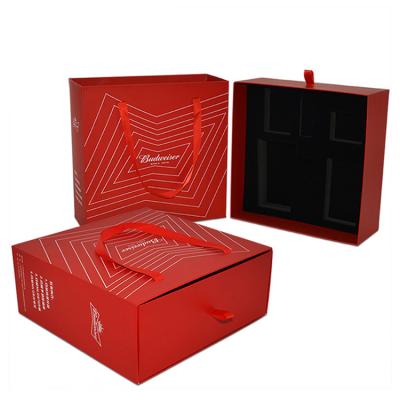 China Custom Recyclable Portable High End Simple Hardcover Book Makers Food Drawer Gift Box Square Cardboard Paper Custom for sale