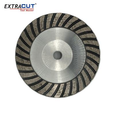 China Turbo Polishing Diamond Cup Grinding Wheel Polishing for Granite Masonry Marble Stone for sale