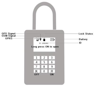 China Waterpoof GPS Tracking Padlock For Container Live Tracking And Remote Door Control for sale