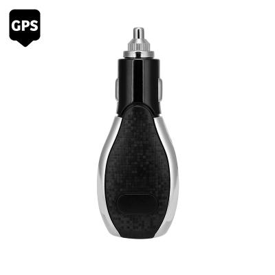 China Mini USB Car Charger GPS Tracker , GSM Small Vehicle Tracker Charger for sale