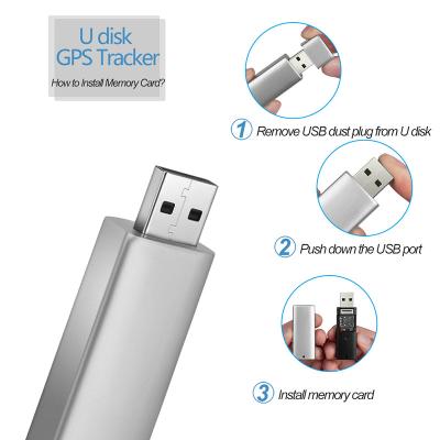 China Real Time USB Tracking Device / Android IOS Support USB GPS Tracker for sale