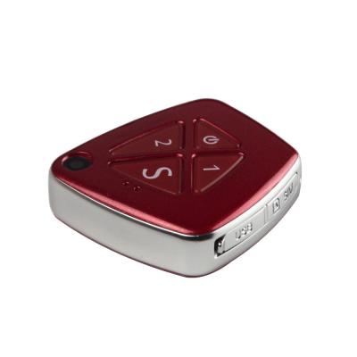 China Small Hidden Gps Tracker For Person / Red Personal Gps Locator Devices for sale