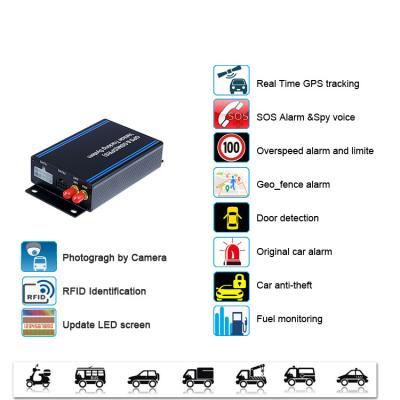 China Staalgprs GSM 120KM/H Navulbare Autogps Gouverneur 800mAh Te koop