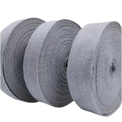 China Directly Supply Plain Herringbone Hemp Webbing Bag Ribbon in Various Specifications for sale