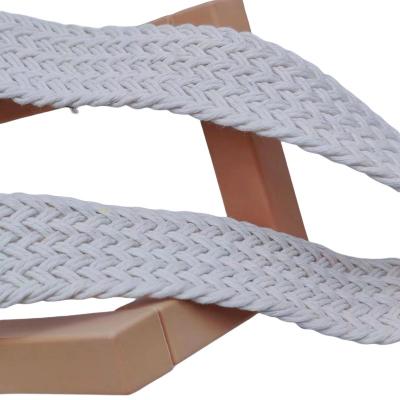 Cina 2024 Design Cotton Webbing accessori per scarpe per colori personalizzati materiali fatti a mano in vendita