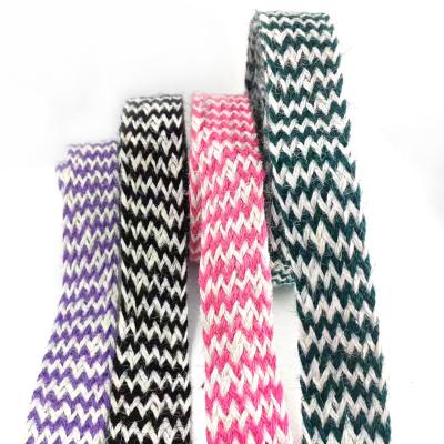 China 4cm Wide Jute Braid in Plain Design for Durable Knitting Belt and Packaging for sale