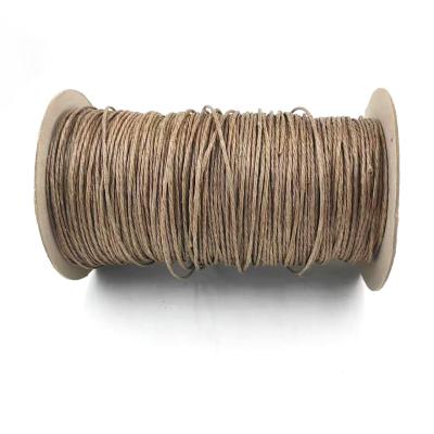 Cina Eco Friendly Durable Jute Twine 2mm Jute Rope Natural Hemp Rope For Home Decoration Cord in vendita