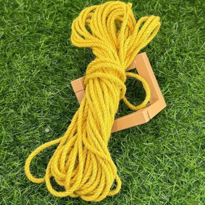 China Custom Color Strong Twisted Jute Fiber Rope for Custom Requirement for sale