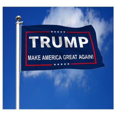 China Wholesale Polyester America Plug 100% Automotive Trump Flags Back Biden Banner Printing 3x5 Trump 2024 Flag for sale