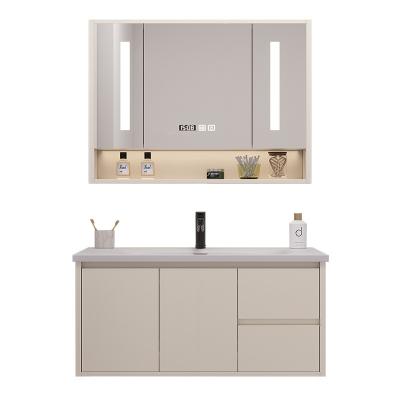 China Modern Contemporary Bathroom Wall Cabinet Antique Cabinets And 30 Inch Floating Vanity Sink Bath Room for sale