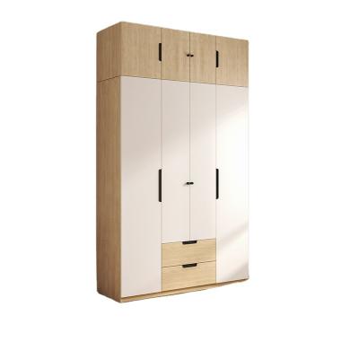 China (Size) adjustable modern simple storage cabinet in the bedroom household apartment small children's wardrobe for sale