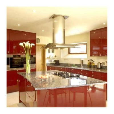 China Commercial Hotel Kitchen Cabinets Design Solid Wood Bedroom Furniture High Gloss Red Lacquer Sideboard With Hardware Modern Red Lacquer High Gloss Sideboards for sale