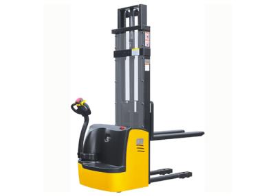 China Walking Type Electric Pallet Jack Stacker AC Control Medium Lifting Storage for sale